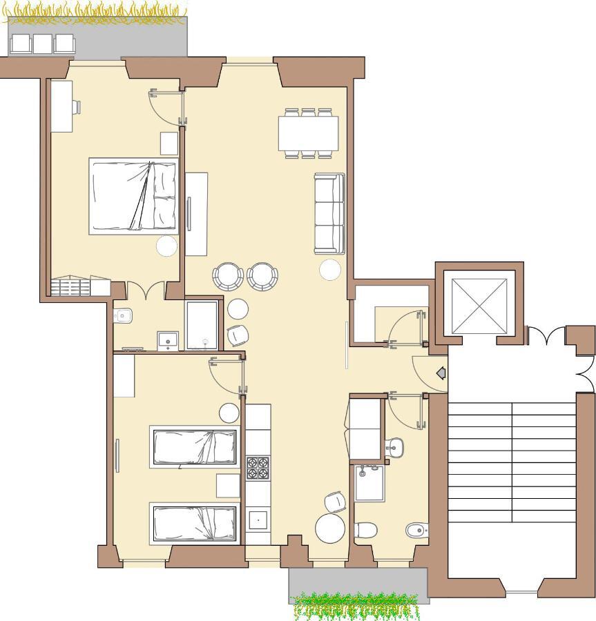 Apartment Centro, City Life, Mico Milaan Buitenkant foto